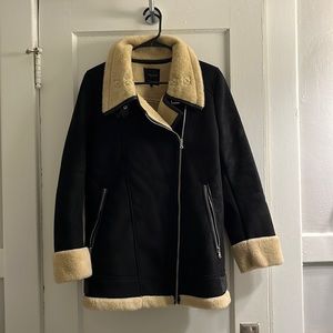 Zara suede parka
